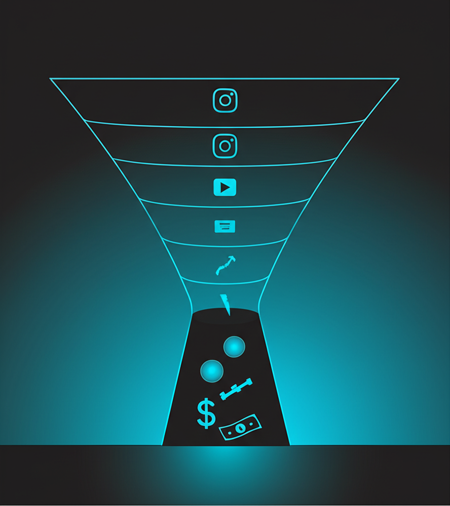 퍼널 마케팅 구조